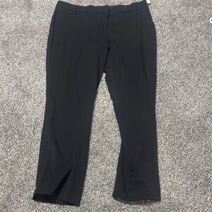 Black Straight Dress Pants